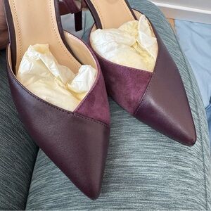Elegant Purple Women's Heels